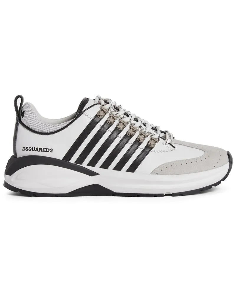 Dsquared2 Sneakers mit Logo-Print - Weiß Weiß