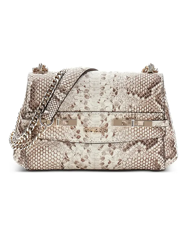 Guess Mini Deesa Schultertasche - Nude Nude