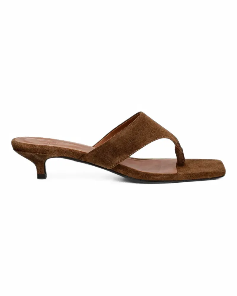 Billi Bi suede thong sandals - Braun Braun