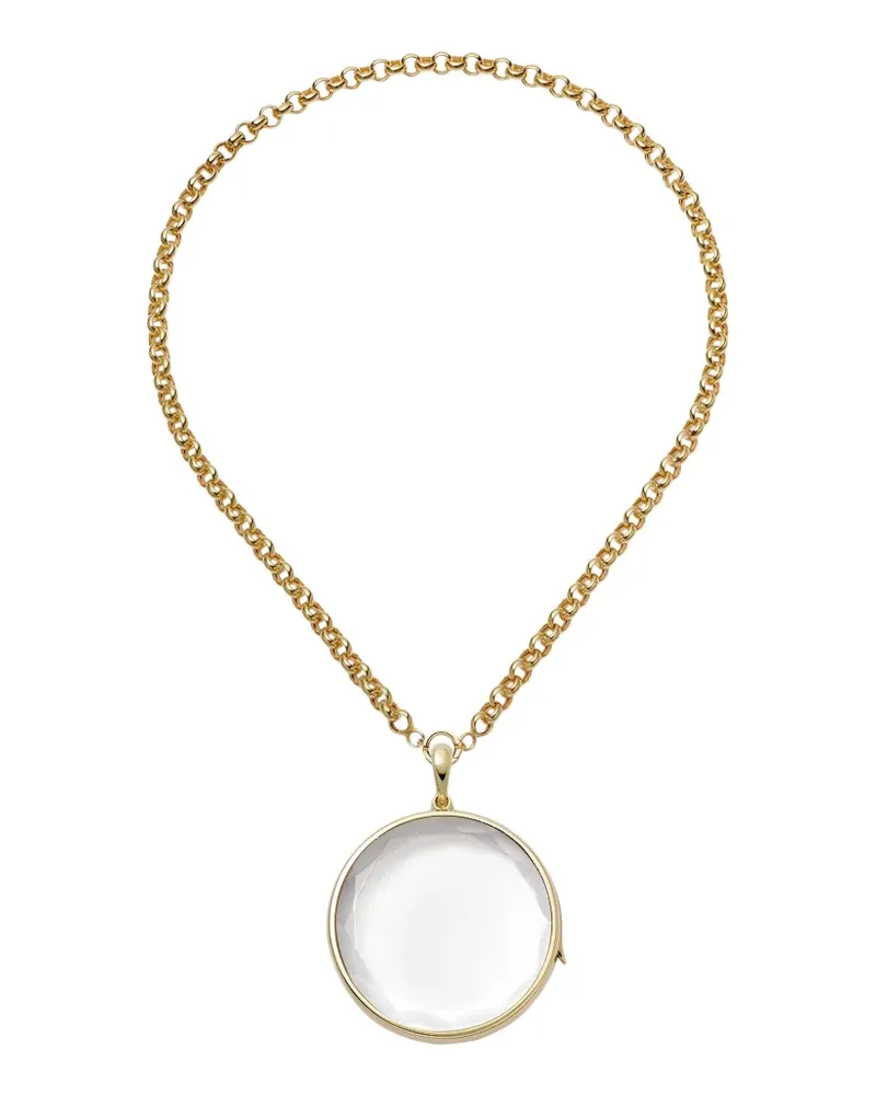 Loquet Jupiter Halskette mit Medaillon-Anhänger - Gold Gold
