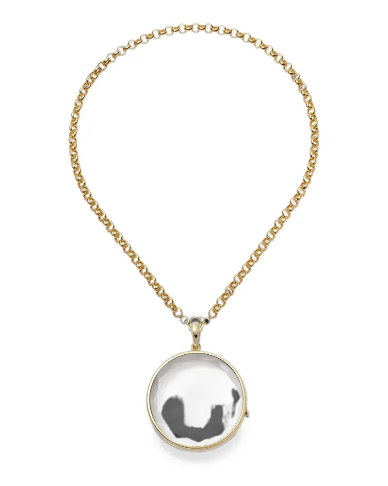 Loquet Jupiter locket-pendant necklace - Gold Gold