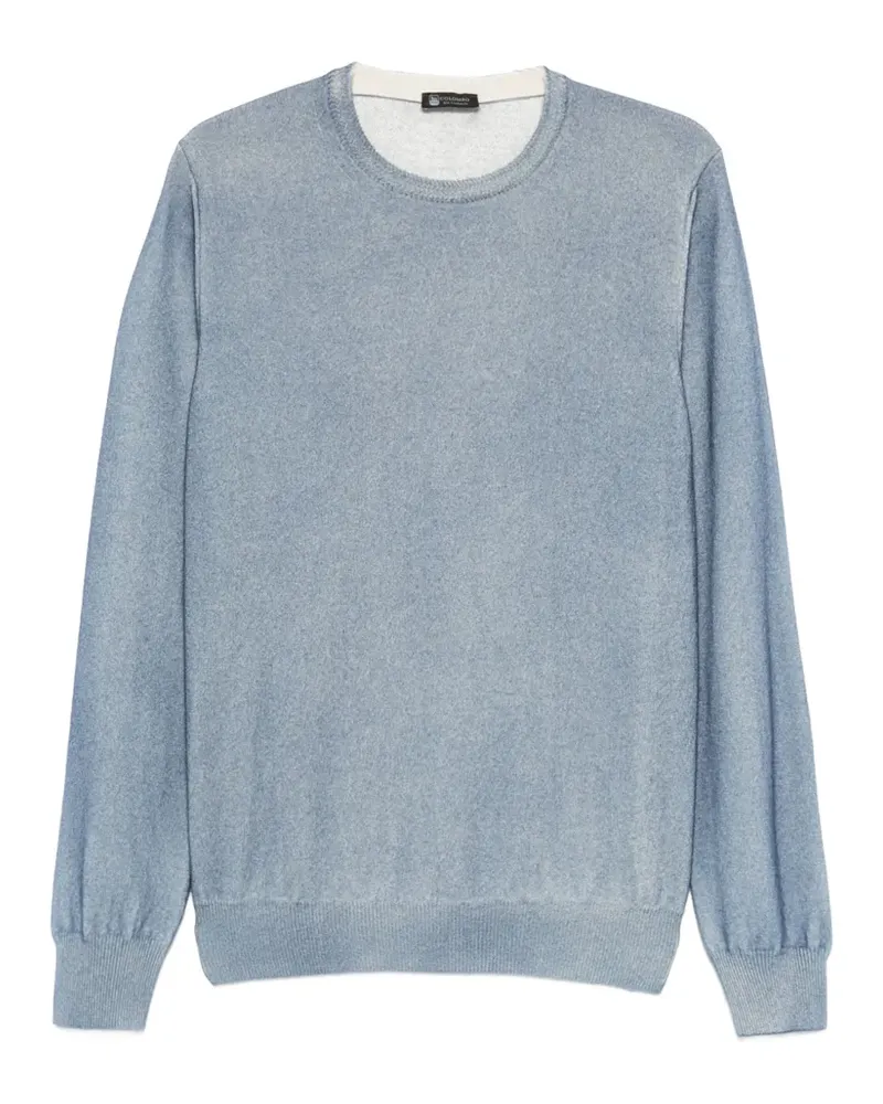 Colombo Pullover mit rundem Ausschnitt - Blau Blau
