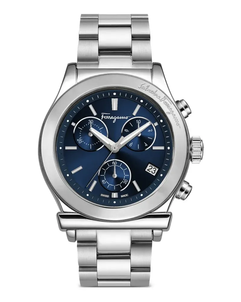 Ferragamo 1898 Chrono 42mm watch - Blau Blau