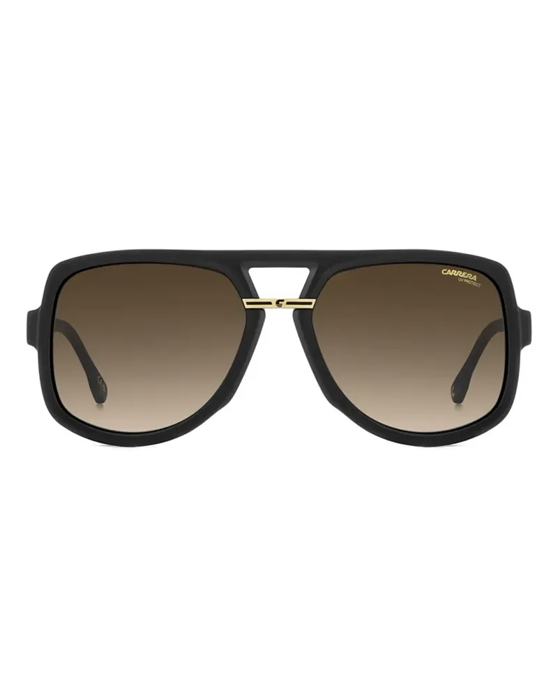 Carrera Getönte Pilotenbrille - Schwarz Schwarz
