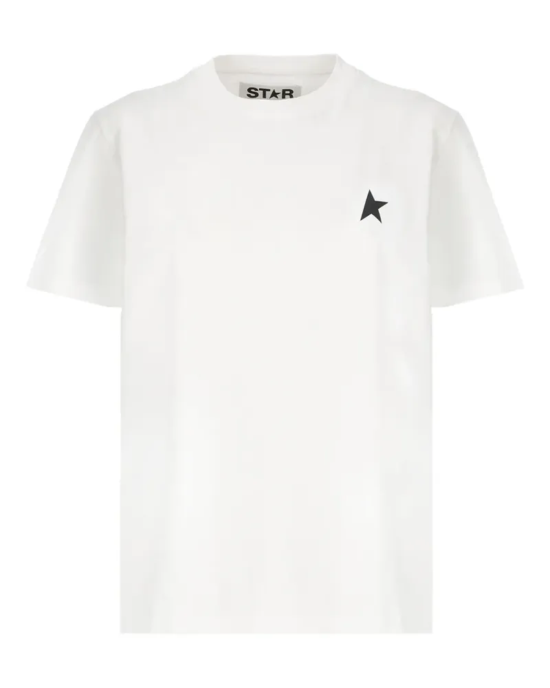 Golden Goose T-Shirt mit Rundhalsausschnitt - Weiß Weiß