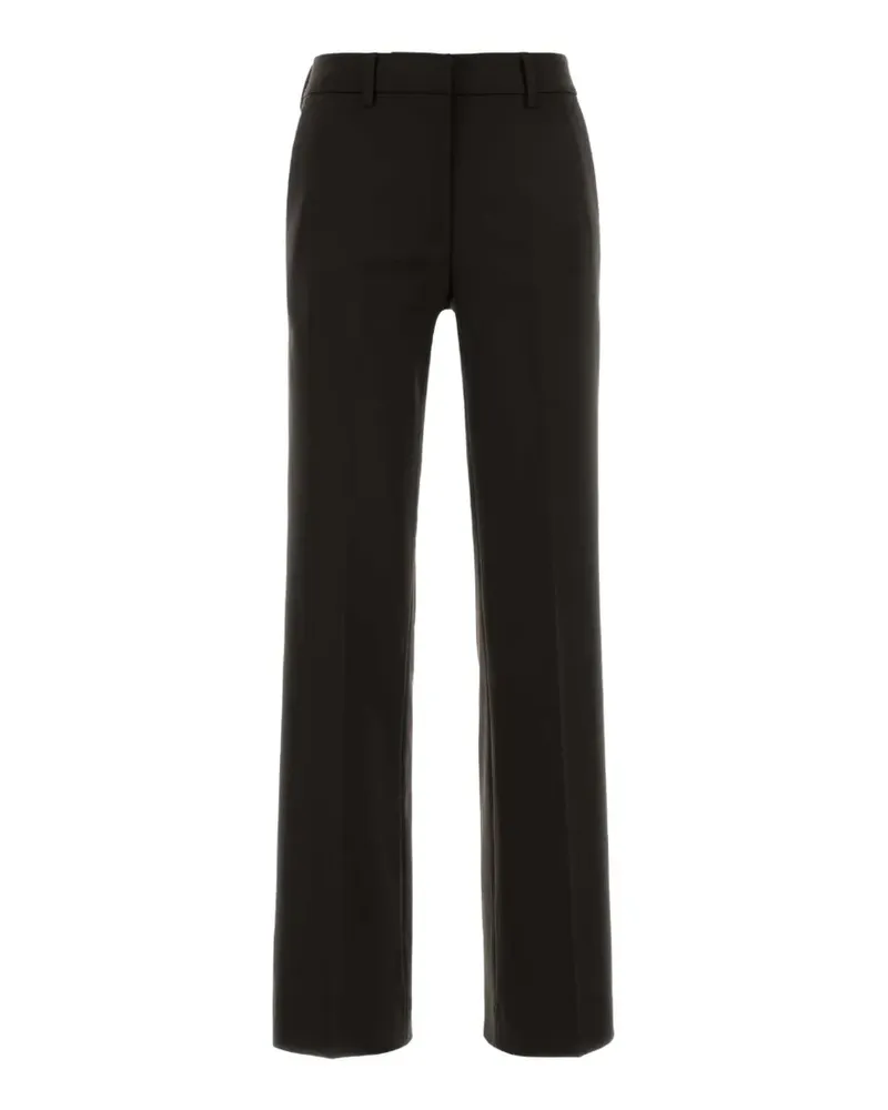 PT TORINO Jodie pressed-crease trousers - Schwarz Schwarz