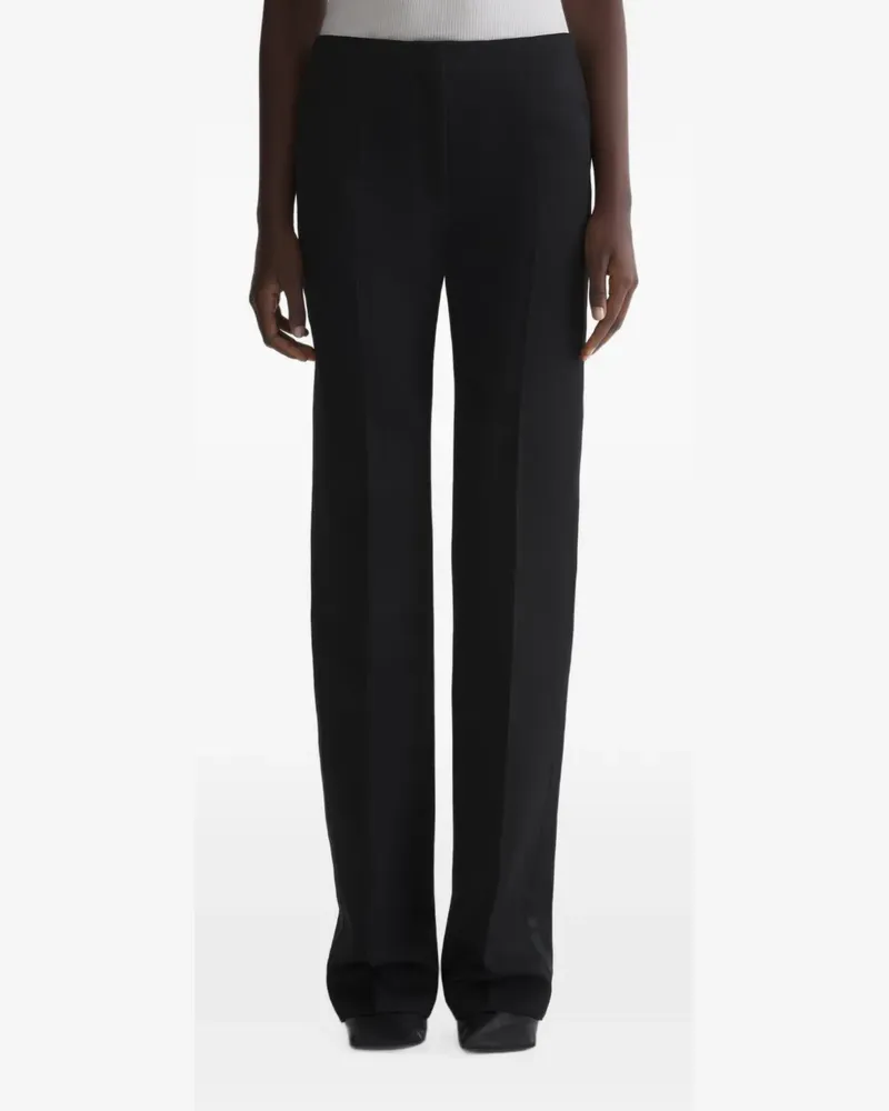 Thierry Mugler Hose mit seitlichen Streifen - Schwarz Schwarz