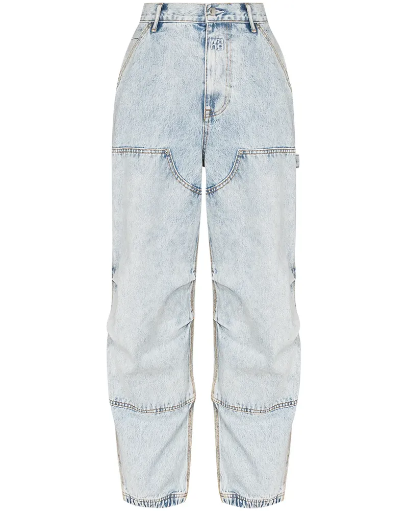 Alexander Wang Jeans mit Einsätzen - Blau Blau