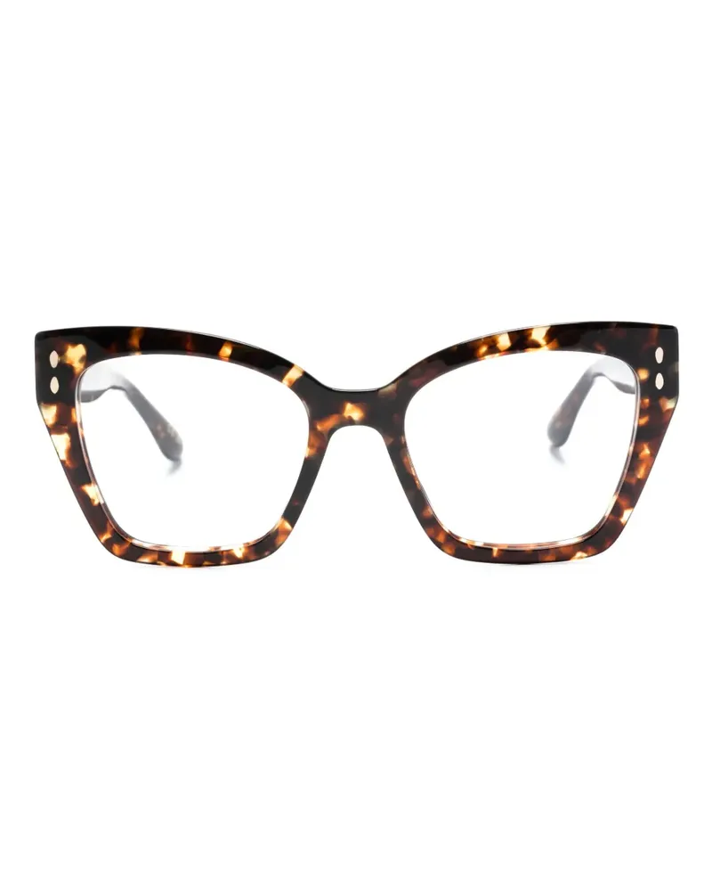 Isabel Marant Sonnenbrille im Butterfly-Design - Braun Braun