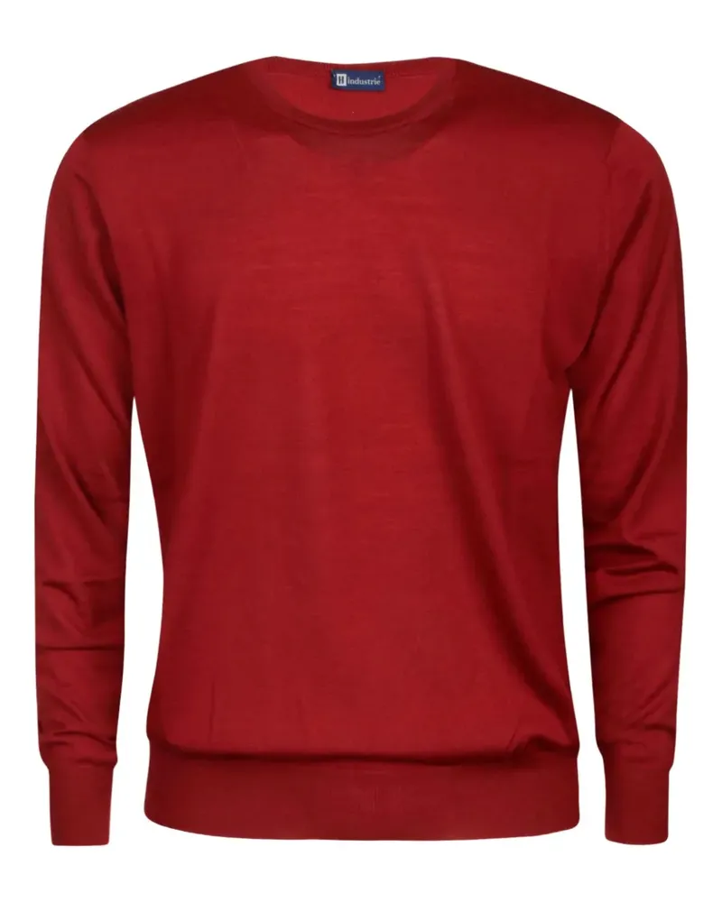 Alpha Industries Pullover mit rundem Ausschnitt - Rot Rot