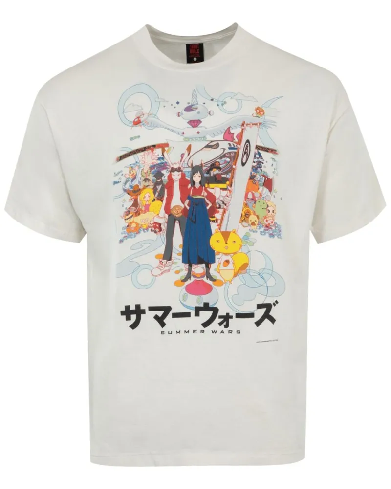SAINT MXXXXXX Summer Wars T-Shirt Weiß