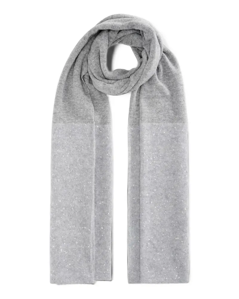 Fabiana Filippi sequin-embellished scarf - Grau Grau
