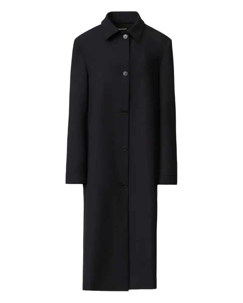 Fabiana Filippi button coat - Schwarz Schwarz