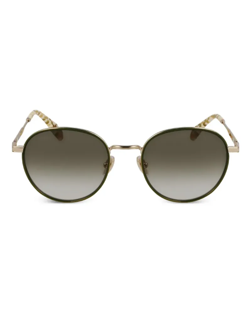 Paul Smith Sonnenbrille mit rundem Gestell - Gold Gold