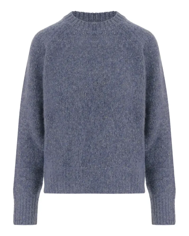 ALLUDE Pullover mit Raglanärmeln - Blau Blau
