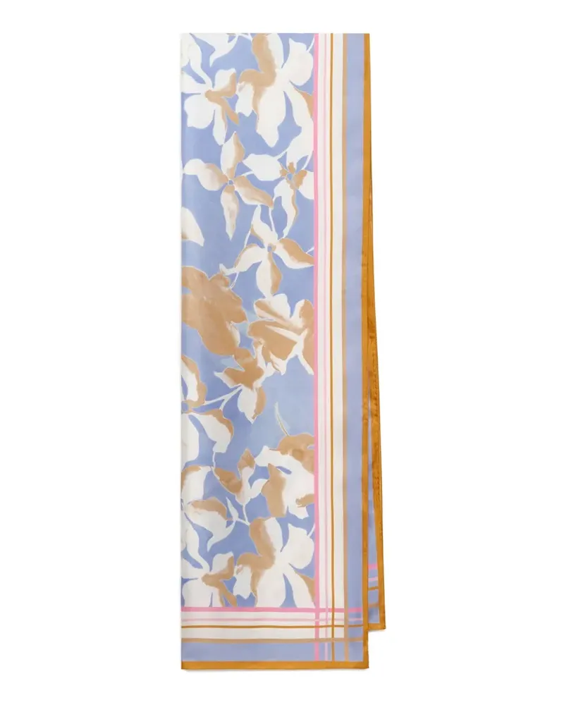 Maliparmi floral-print scarf - Blau Blau