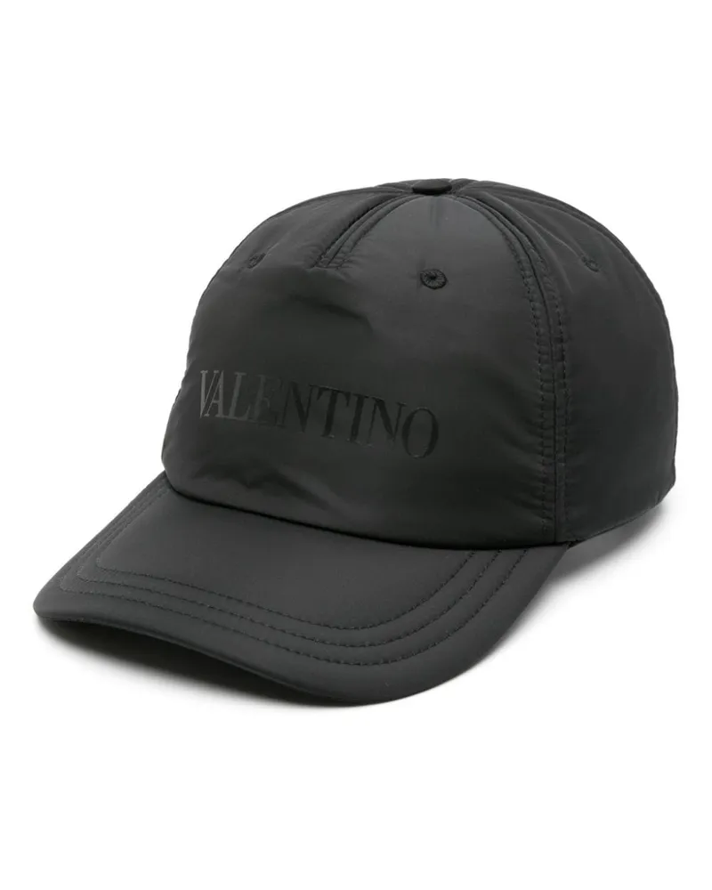 Valentino Garavani Baseballkappe mit Logo-Print - Schwarz Schwarz