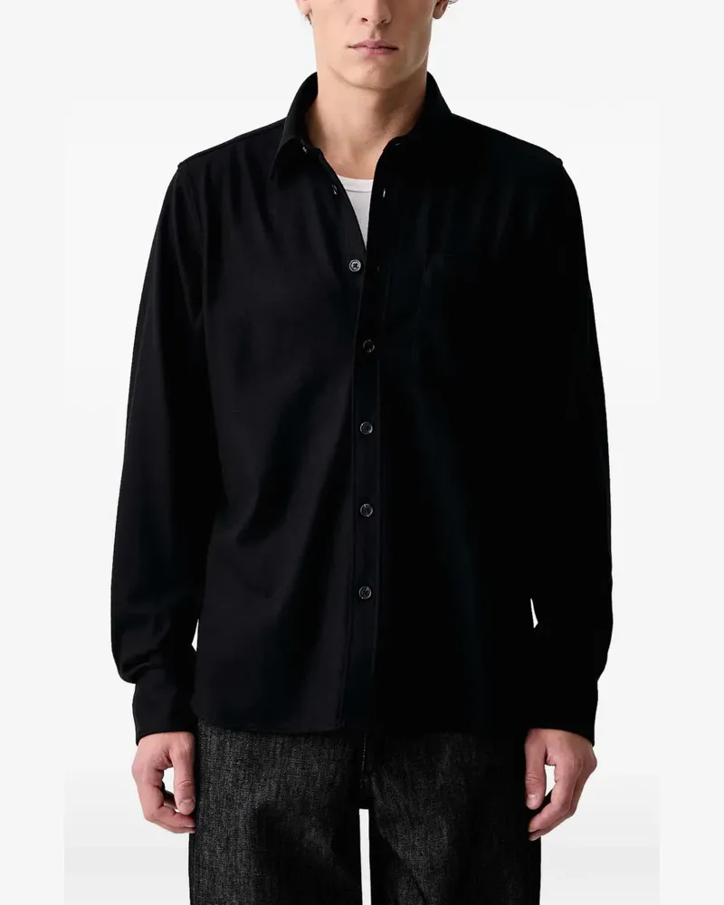 Rag & Bone long-sleeved button-down shirt - Schwarz Schwarz