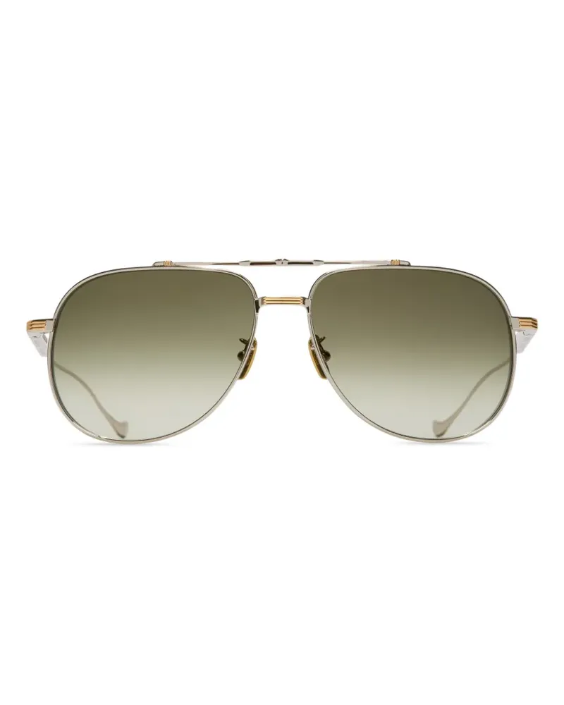 Cutler and Gross Sloane Pilotenbrille - Silber Silber