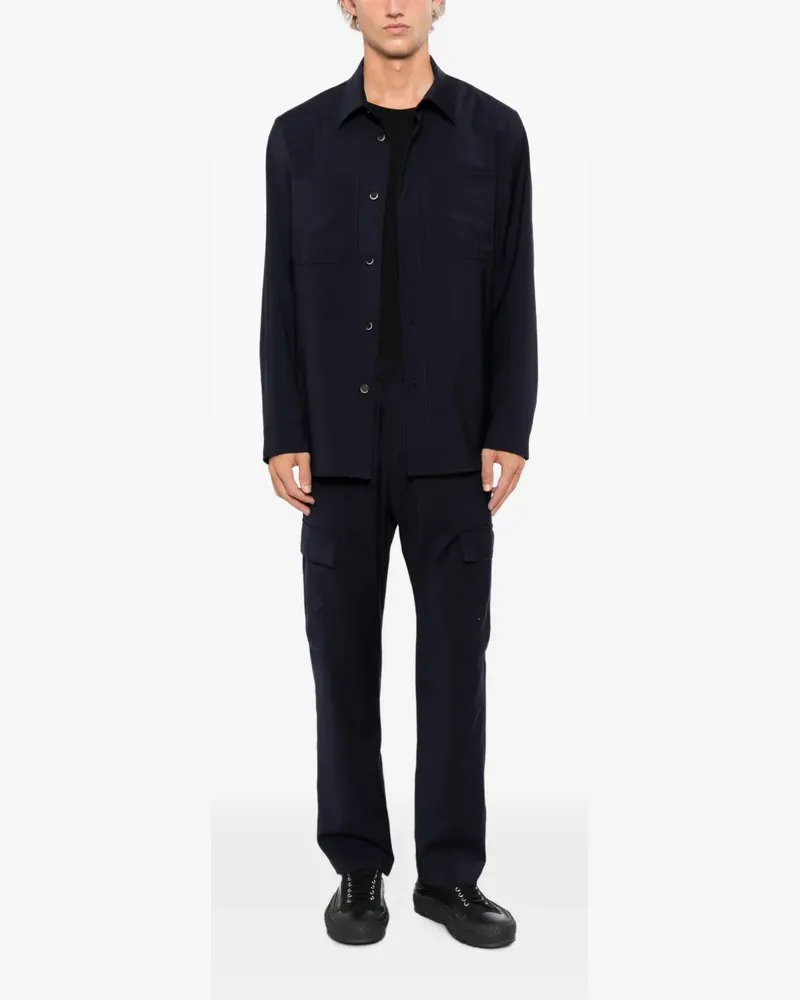 BARENA elasticated cargo pants - Blau Blau