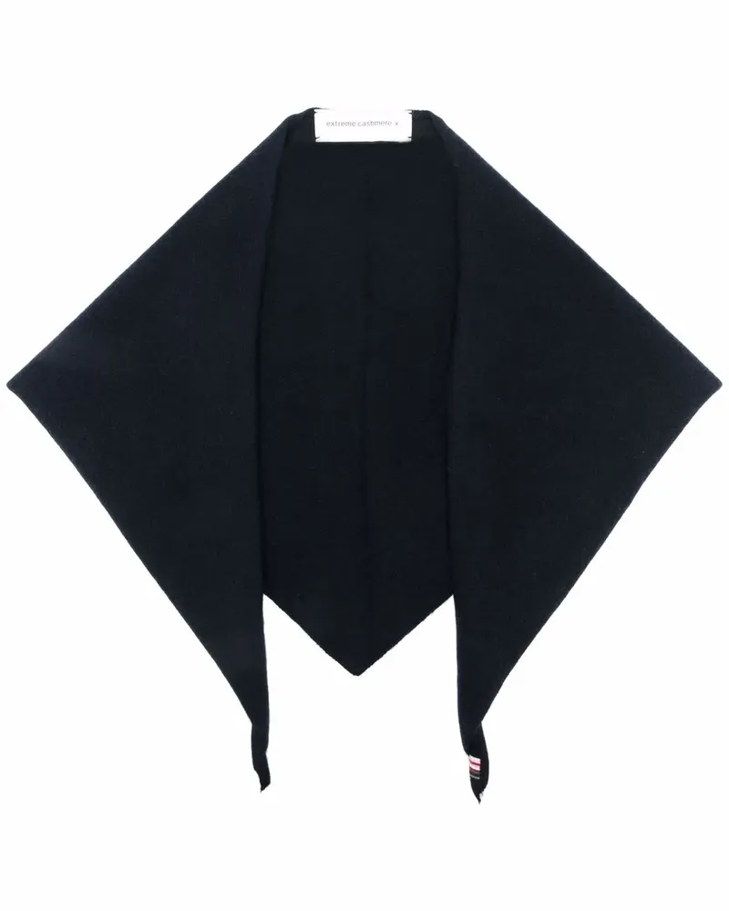 extreme cashmere Gestrickter Rundschal - Blau Blau