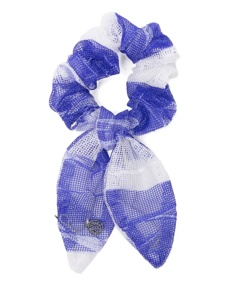 Maison Michel bow-detail hair tie - Blau Blau