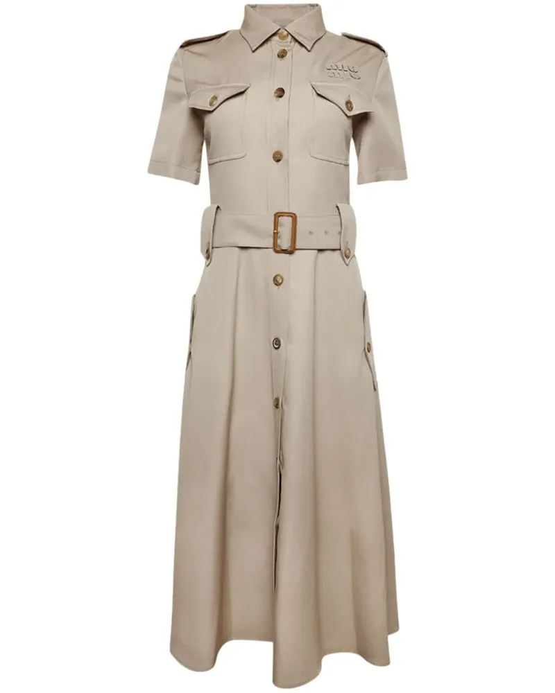 Miu Miu Abito Kleid - Nude Nude