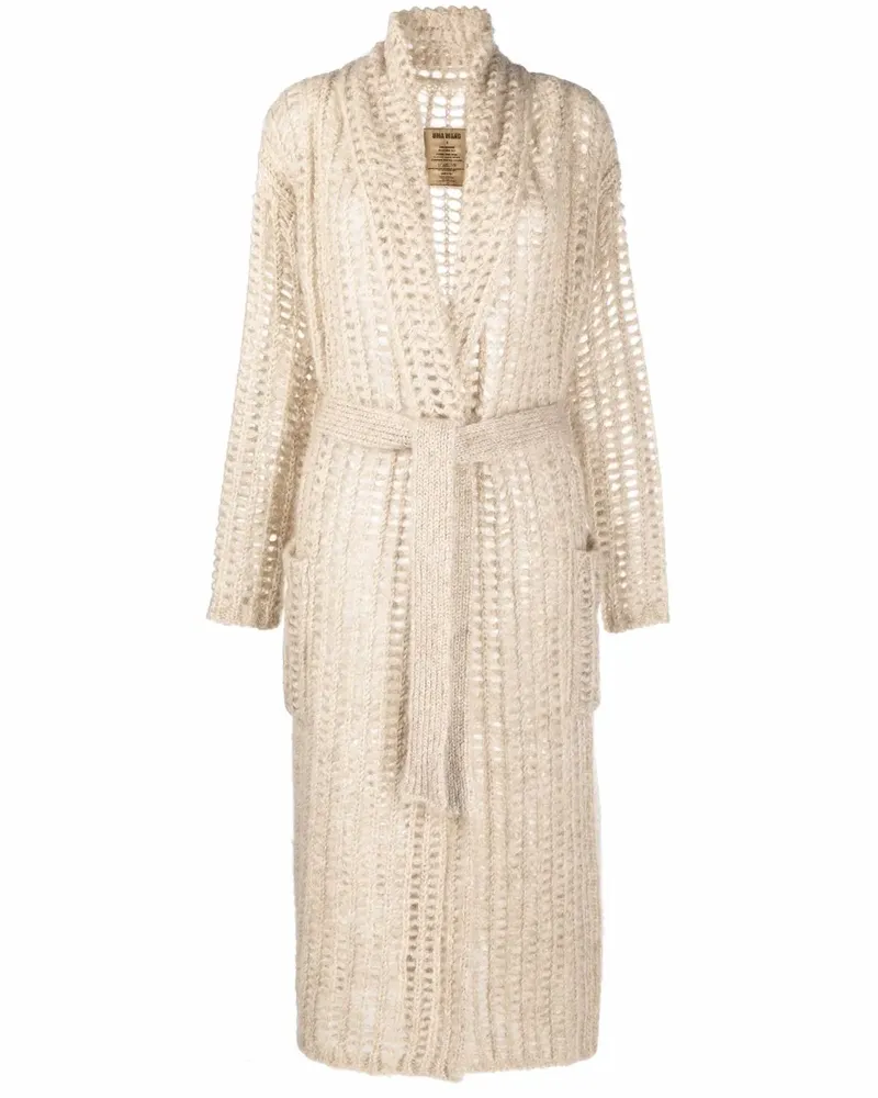 Uma Wang Offener Cardigan - Nude Nude
