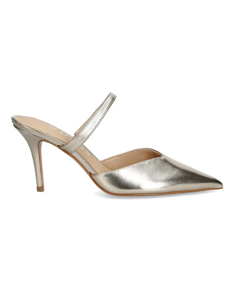 Guess pointed-toe slingback pumps - Gold Gold