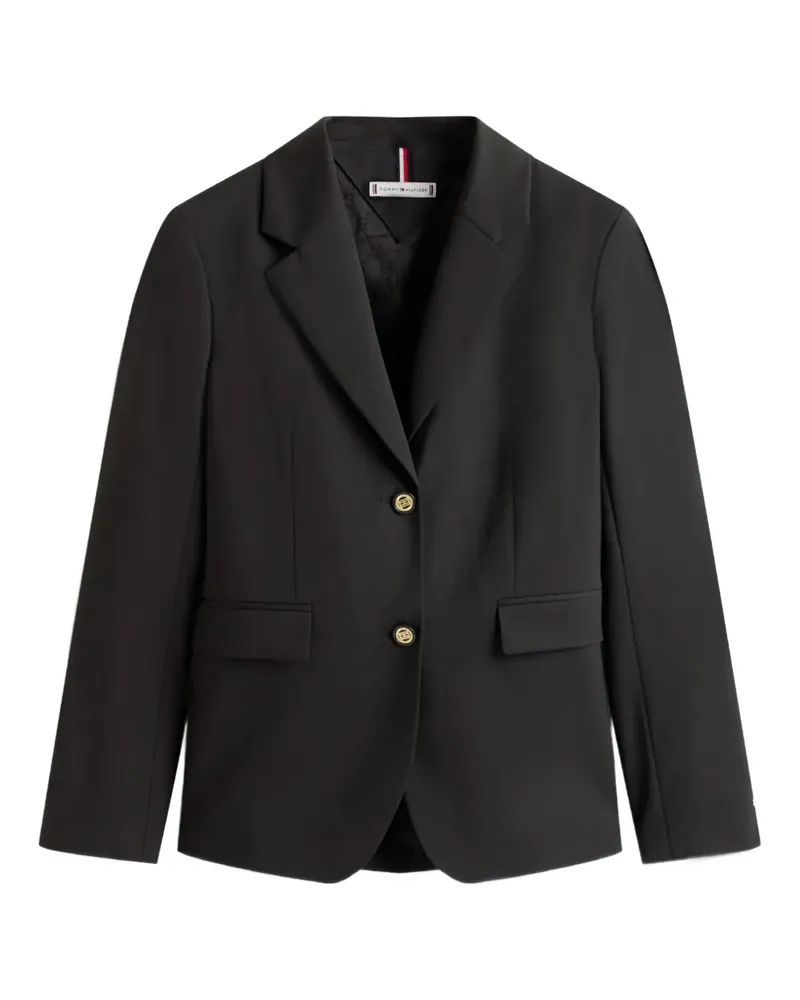 Tommy Hilfiger Jacke mit Knöpfen - Schwarz Schwarz
