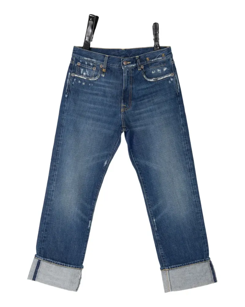 R13 Romeo cuffed jeans - Blau Blau