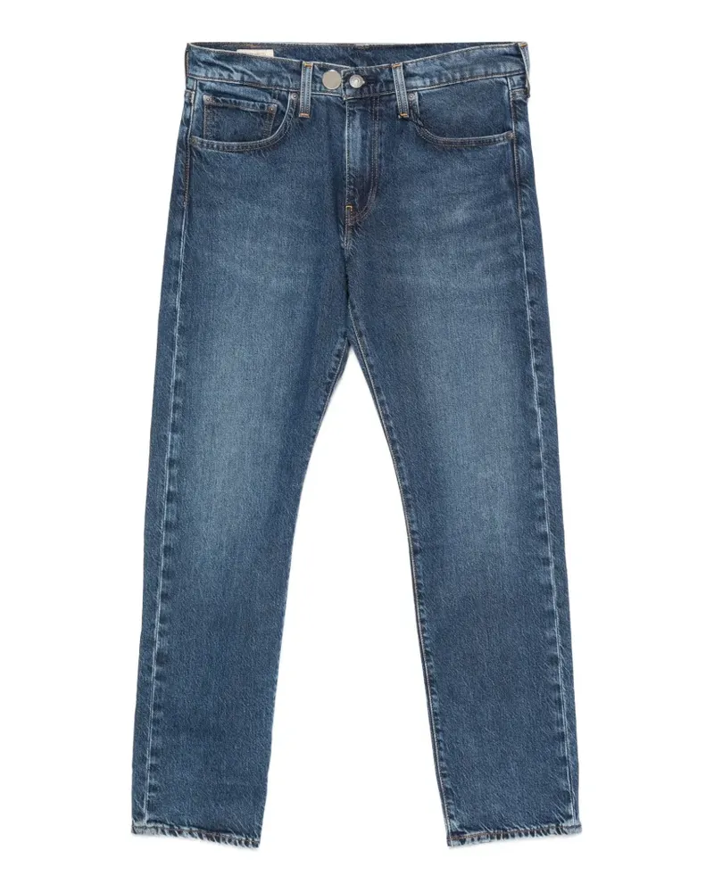 Levi's 502 Taper logo-patch jeans - Blau Blau