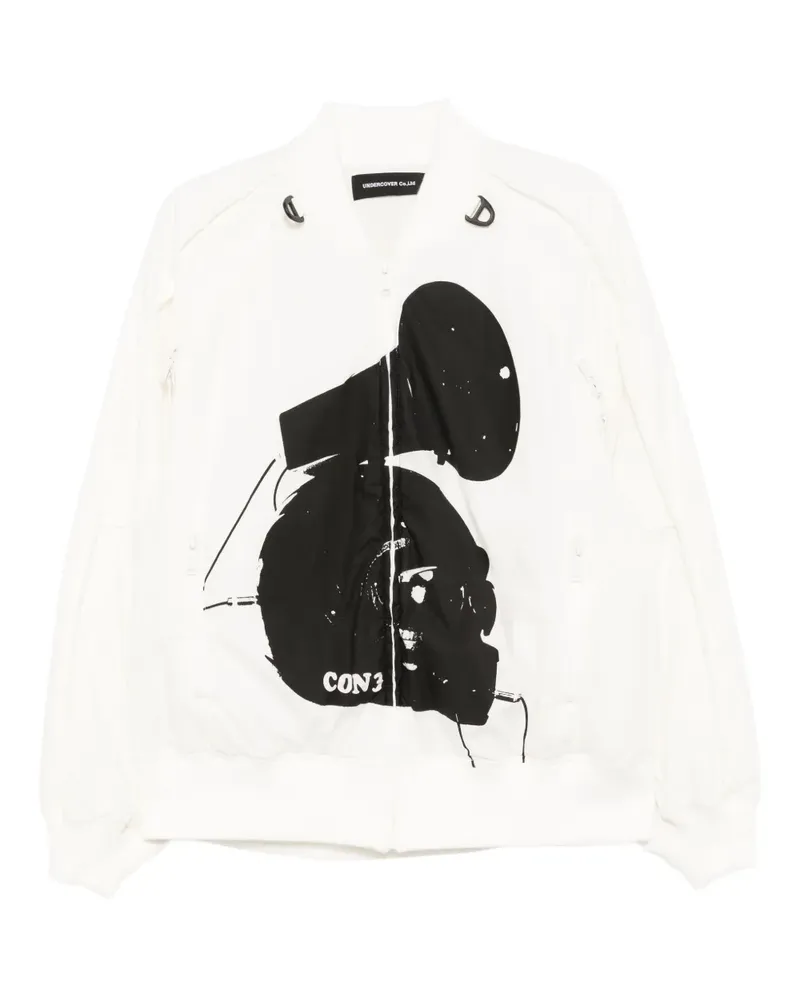 Undercover Bomberjacke mit grafischem Print - Nude Nude