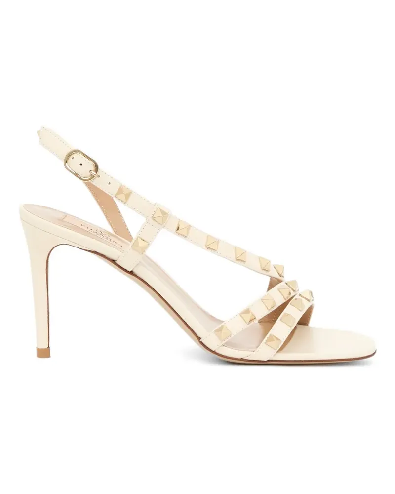 Valentino Garavani Rockstud Sandalen aus Kalbsleder 85mm - Nude Nude