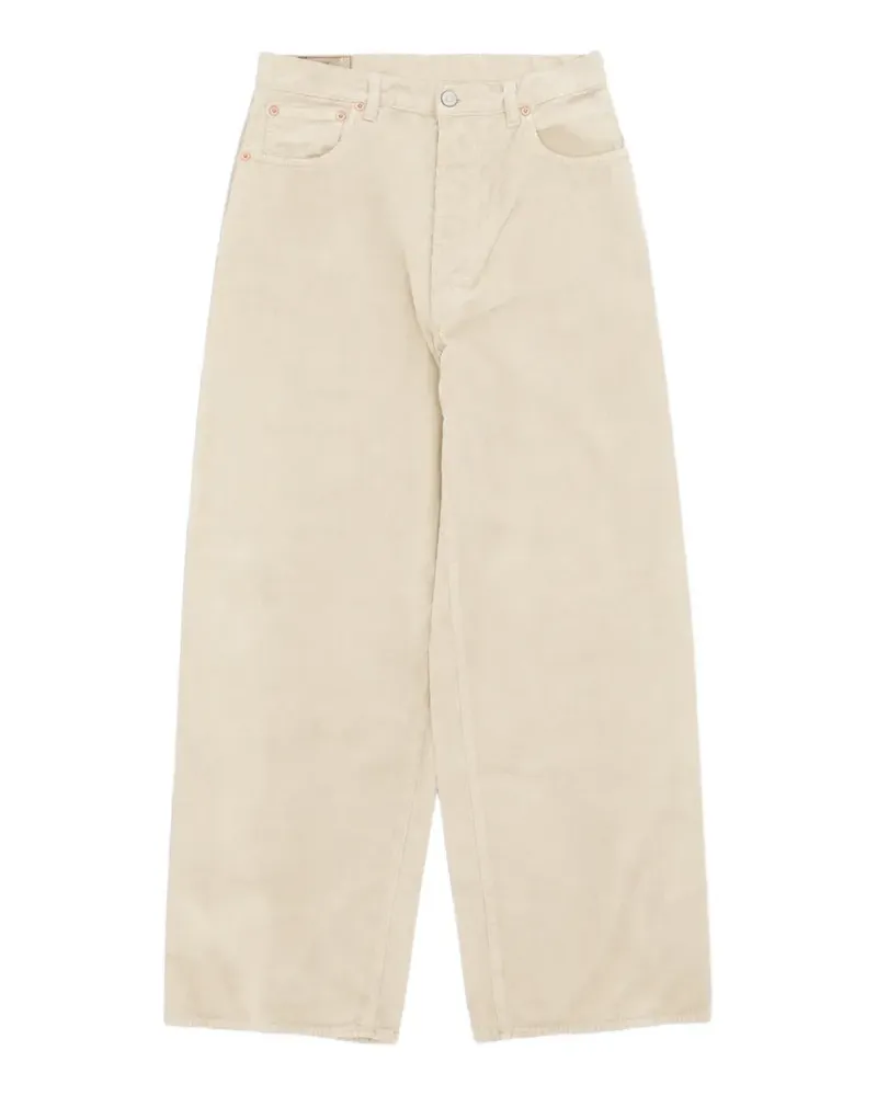 Fortela Jaron wide-leg corduroy jeans - Nude Nude