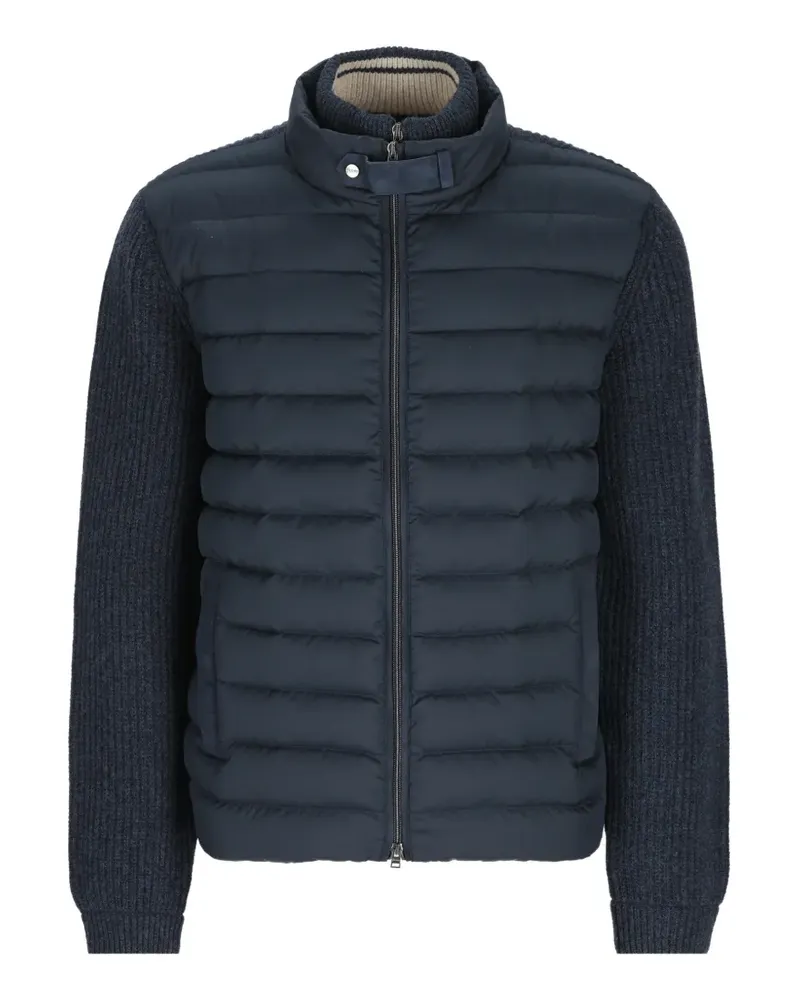 Herno quilted wool jacket - Blau Blau