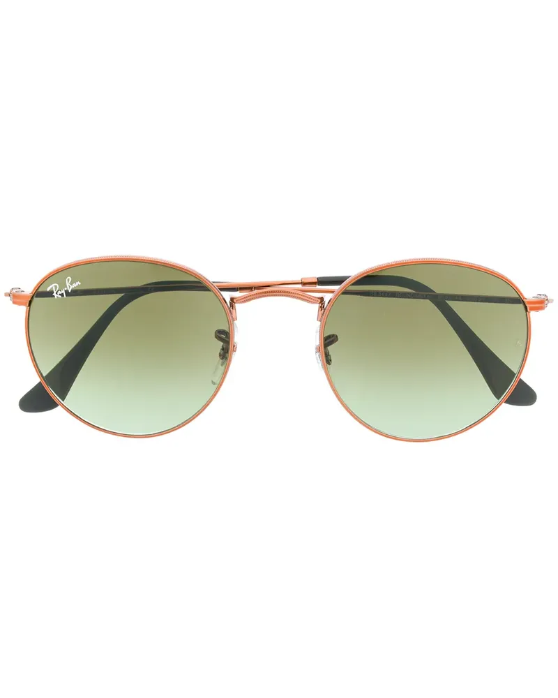Ray Ban Runde Sonnenbrille - Braun Braun