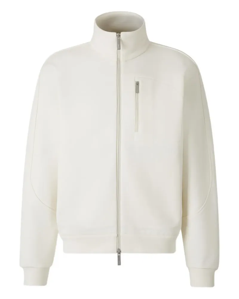 Herno Sweatshirt mit Reißverschlusstaschen - Weiß Weiß