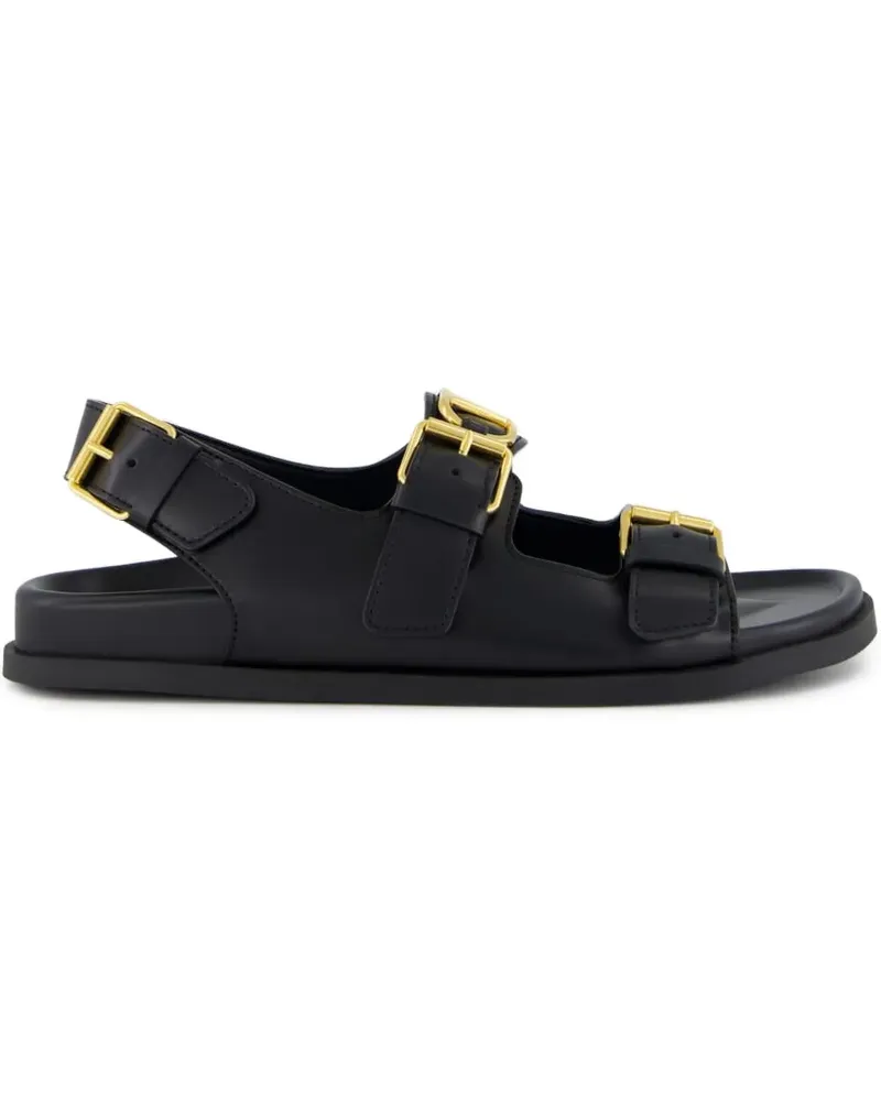 Valentino Garavani VLogo Signature Sandalen mit Schnallendetail - Schwarz Schwarz