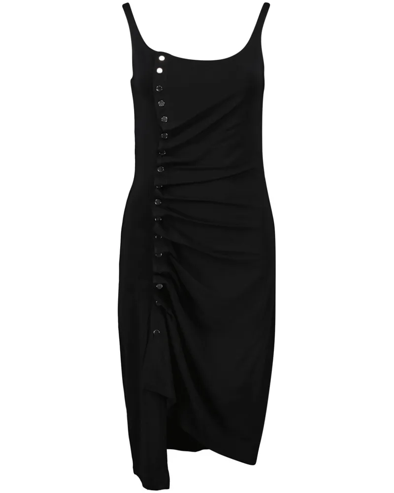 Paco Rabanne Ärmelloses Kleid - Schwarz Schwarz