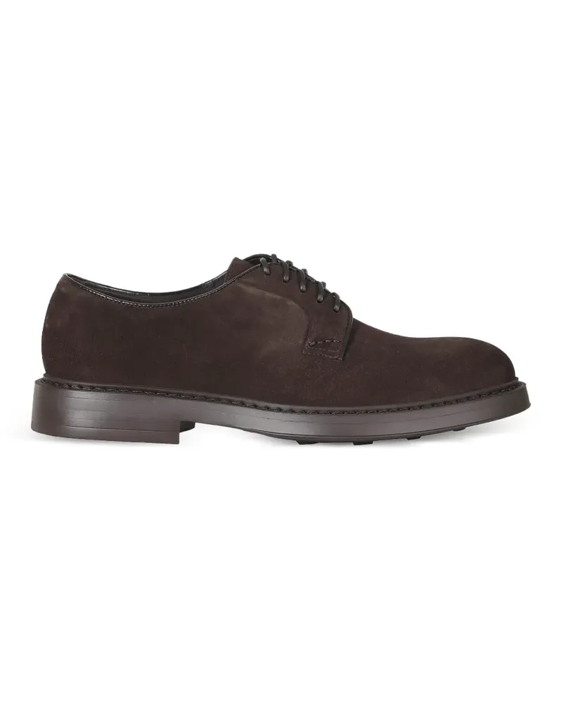 Doucal´s Derby-Schuhe aus Wildleder - Braun Braun