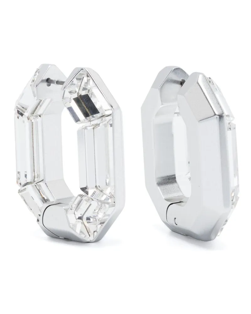 Swarovski Lucent Creolen - Silber Silber