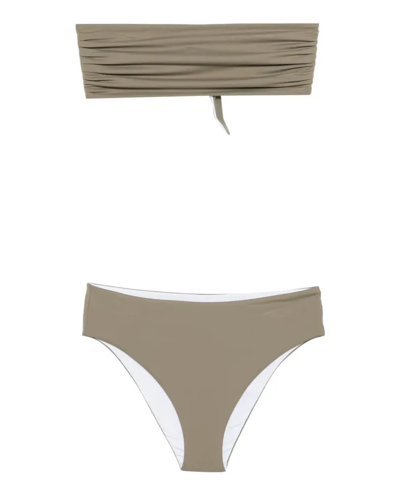 FISICO-Cristina Ferrari ruched-design bikini - Grün Grün