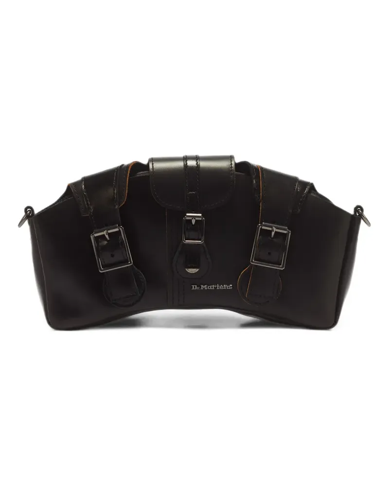 Dr.Martens Schultertasche mit Schnalle - Schwarz Schwarz