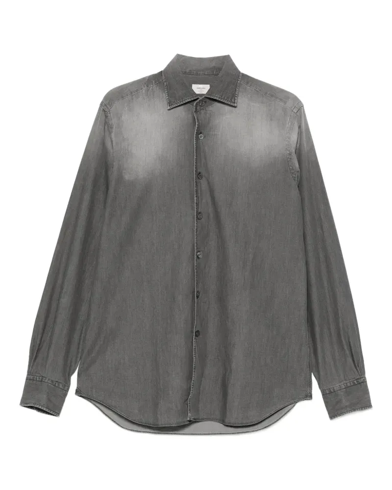 Alessandro Gherardi faded denim shirt - Grau Grau