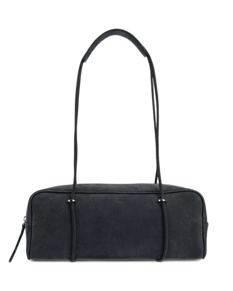 by FAR Kimberly nubuck east-west bag - Schwarz Schwarz