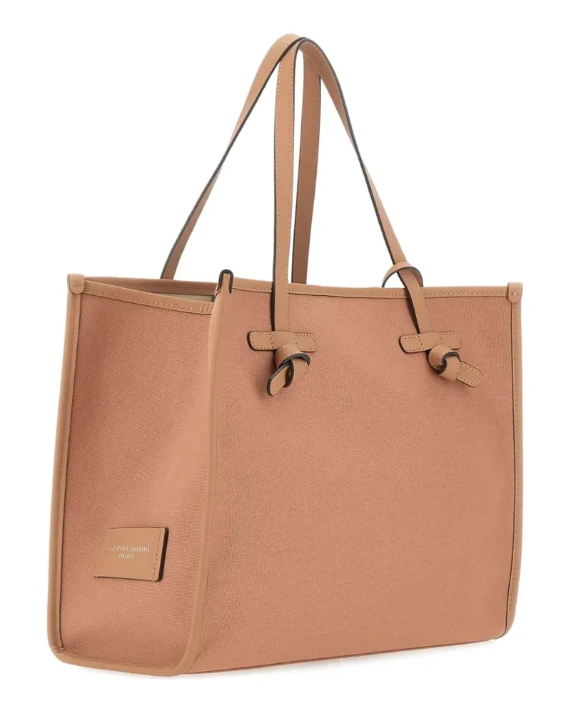 Gianni Chiarini knot-detail tote bag - Nude Nude