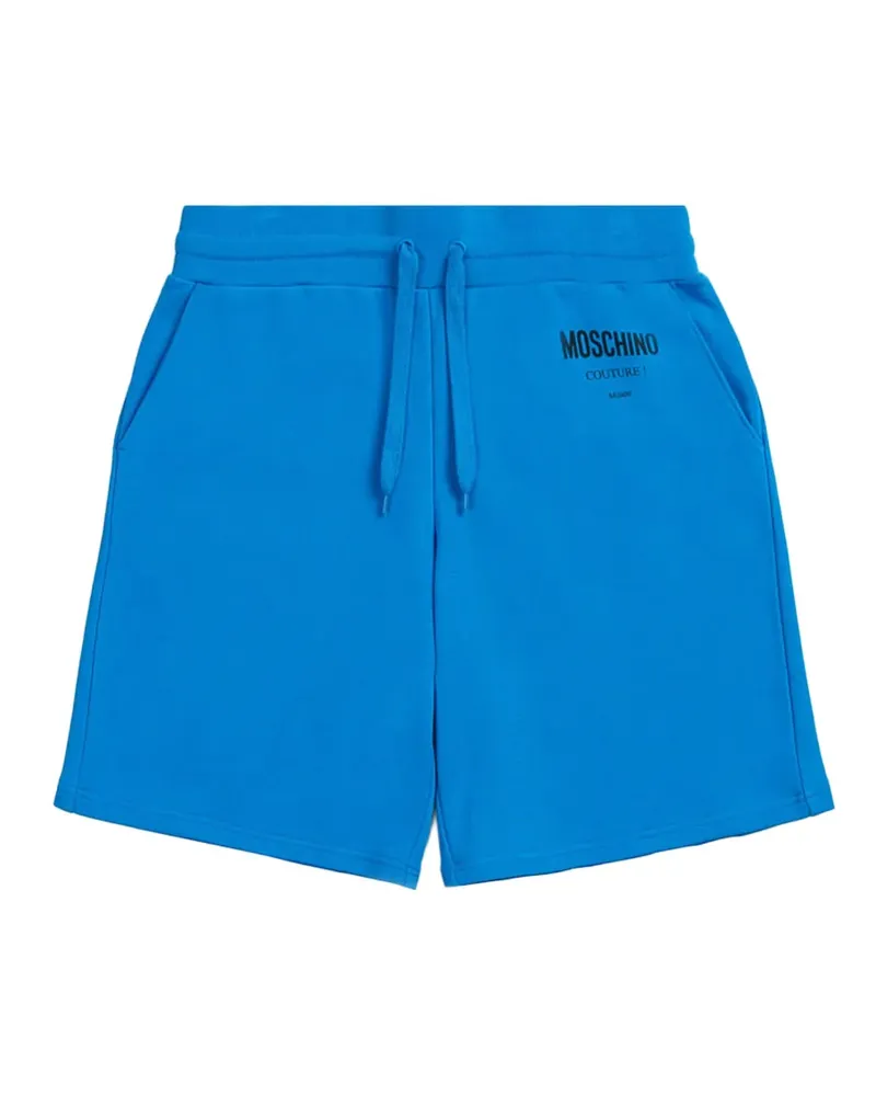 Moschino Shorts mit Kordelzug - Blau Blau