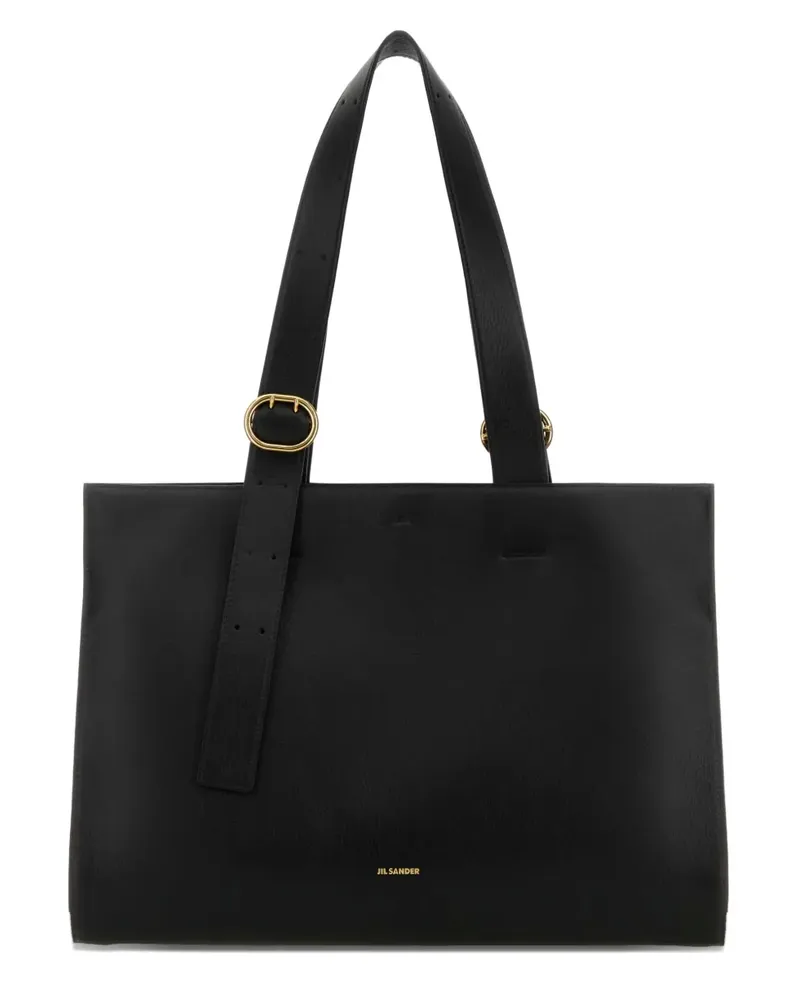 Jil Sander Handtasche aus Leder - Schwarz Schwarz