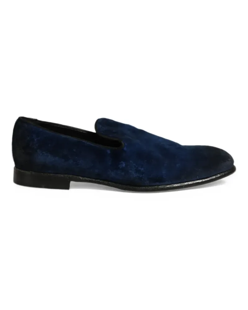 Dolce & Gabbana suede loafers - Blau Blau